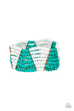 Load image into Gallery viewer, Outback Outing Blue Bracelet - Paparazzi Accessories