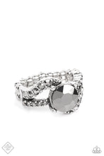 Load image into Gallery viewer, Blockbuster Boom Silver Ring - Paparazzi Accessories