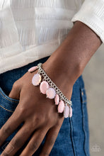 Load image into Gallery viewer, Serendipitous Shimmer Pink Bracelet - Paparazzi Accessories