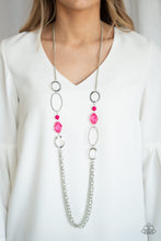 Load image into Gallery viewer, Jewel Jubilee Pink Necklace - Paparazzi Accessories