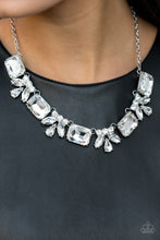 Load image into Gallery viewer, Long Live Sparkle White Necklace Paparazzi