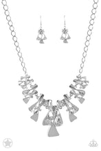 Load image into Gallery viewer, The Sands Of Time Silver Necklace - Paparazzi Accessories