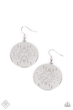 Load image into Gallery viewer, Tidal Taste Silver Earrings - Paparazzi Accessories