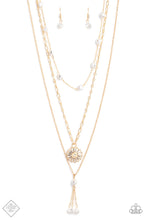 Load image into Gallery viewer, Audaciously Austen Gold Necklace - Paparazzi Accessories