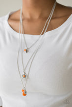 Load image into Gallery viewer, Soar With The Eagles Orange Necklace Paparazzi