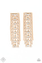 Load image into Gallery viewer, Starry Streamers Gold Earrings - Paparazzi Accessories