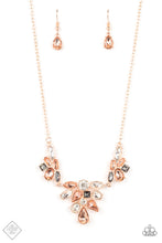 Load image into Gallery viewer, Completely Captivated Rose Gold Necklace - Paparazzi Accessories
