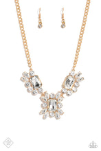 Load image into Gallery viewer, Exaggerated Elegance Gold Necklace - Paparazzi Accessories