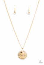 Load image into Gallery viewer, Glam-ma Glamorous Gold Necklace - Paparazzi Accessories