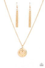 Load image into Gallery viewer, Heart Full of Faith Gold Necklace - Paparazzi Accessories