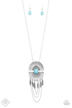 Load image into Gallery viewer, Desert Culture Blue Necklace - Paparazzi Accessories