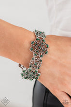 Load image into Gallery viewer, Regal Recognition Green Bracelet - Paparazzi Accessories