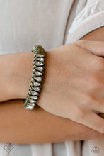 Load image into Gallery viewer, Crafted Coals Brass Bracelet - Paparazzi Accessories
