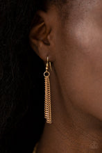 Load image into Gallery viewer, Way To Make An Entrance Gold Necklace - Paparazzi Accessories