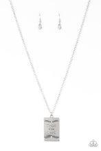 Load image into Gallery viewer, All About Trust Silver Necklace - Paparazzi Accessories