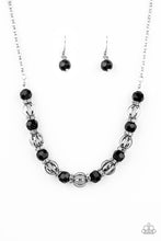 Load image into Gallery viewer, Metro Majestic Black Necklace - Paparazzi Accessories