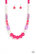 Load image into Gallery viewer, A SHEEN Slate Pink Necklace - Paparazzi Accessories