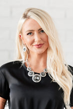 Load image into Gallery viewer, Global Glamour Silver Necklace - Paparazzi Accessories
