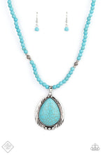 Load image into Gallery viewer, Evolution Blue Necklace - Paparazzi Accessories