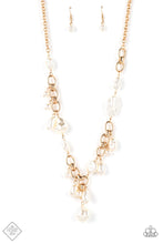 Load image into Gallery viewer, Nautical Nouveau Gold Necklace - Paparazzi Accessories