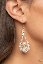 Load image into Gallery viewer, Prismatic Presence Gold Earrings Paparazzi