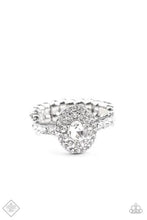 Load image into Gallery viewer, I Said Yes White Ring - Paparazzi Accessories