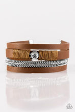 Load image into Gallery viewer, Catwalk Craze Brown Urban Bracelet - Paparazzi Accessories