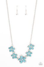 Load image into Gallery viewer, Garden Daydream Blue Necklace - Paparazzi Accessories