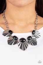 Load image into Gallery viewer, Fearlessly Ferocious Black Necklace - Paparazzi Accessories
