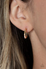 Load image into Gallery viewer, Haute Hexagons Gold Earrings - Paparazzi Accessories