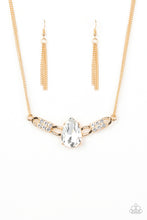 Load image into Gallery viewer, Way To Make An Entrance Gold Necklace - Paparazzi Accessories