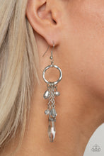 Load image into Gallery viewer, Glammed Up Goddess Silver Earrings Paparazzi