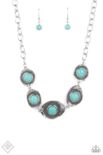 Load image into Gallery viewer, Homestead Harmony Blue Necklace - Paparazzi Accessories