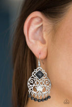 Load image into Gallery viewer, Western Wonder Black Earrings Paparazzi