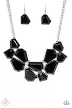 Load image into Gallery viewer, Double Defaced Black Necklace - Paparazzi Accessories