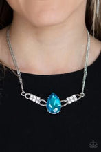 Load image into Gallery viewer, Way To Make An Entrance Blue Necklace Paparazzi