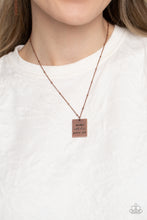 Load image into Gallery viewer, Mama MVP Copper Necklace - Paparazzi Accessories