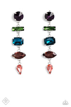 Load image into Gallery viewer, Connected Confidence Multi Earrings - Paparazzi Accessories
