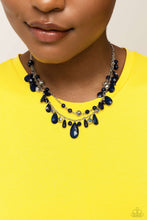 Load image into Gallery viewer, Flirty Flood Blue Necklace - Paparazzi Accessories
