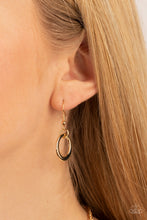 Load image into Gallery viewer, Short Circuit Gold Necklace - Paparazzi Accessories
