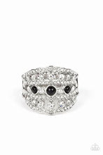 Load image into Gallery viewer, Sailboat Bling Black Ring - Paparazzi Accessories
