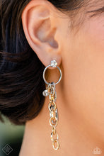 Load image into Gallery viewer, Two-Tone Trendsetter Multi Earrings - Paparazzi Accessories
