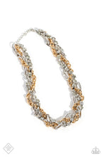 Load image into Gallery viewer, Totally Two-Toned Multi Necklace - Paparazzi Accessories
