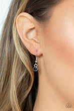 Load image into Gallery viewer, Throwing SHADES Blue Necklace - Paparazzi Accessories
