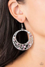 Load image into Gallery viewer, Enchanted Effervescence Purple Earrings - Paparazzi Accessories
