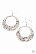 Load image into Gallery viewer, Enchanted Effervescence Purple Earrings - Paparazzi Accessories
