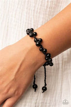 Load image into Gallery viewer, Vintage Versatility Black Bracelet - Paparazzi Accessories
