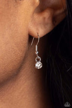 Load image into Gallery viewer, Wall Street Web White Necklace - Paparazzi Accessories
