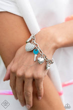 Load image into Gallery viewer, Charming Color White Bracelet - Paparazzi Accessories
