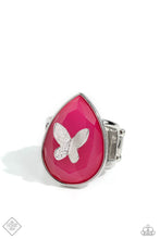 Load image into Gallery viewer, In Plain BRIGHT Pink Ring - Paparazzi Accessories
